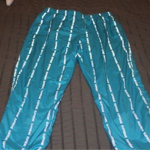 Reflective supreme warm up pants